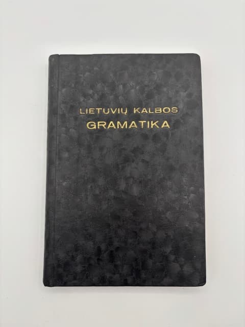 Lietuvių Kalbos Gramatika