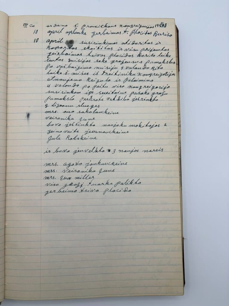 Šv. Pranciškaus Kongregacijos Protokolų Knyga (III Co)