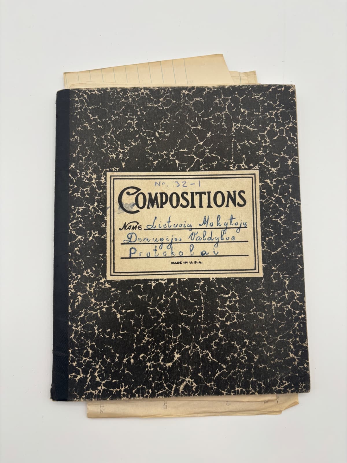 Lietuvių Mokytojų Draugijos Valdybos Protokolai