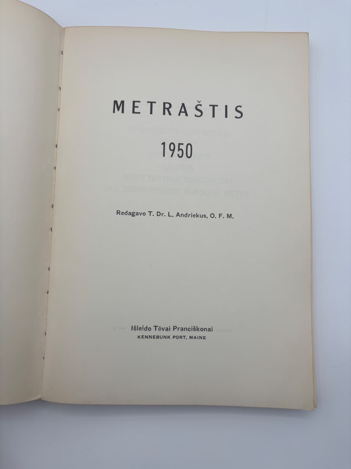 Metraštis 1950
