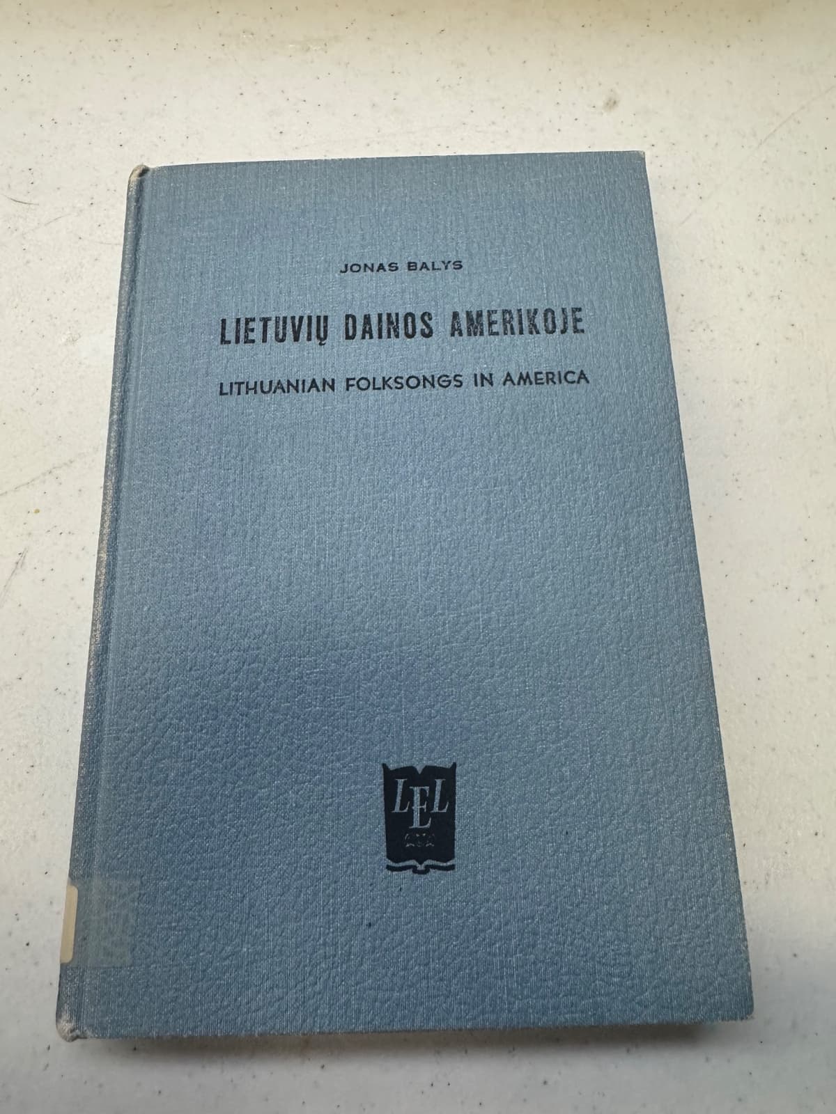 Lietuvių Dainos Amerikoje / Lithuanian Folksongs in America