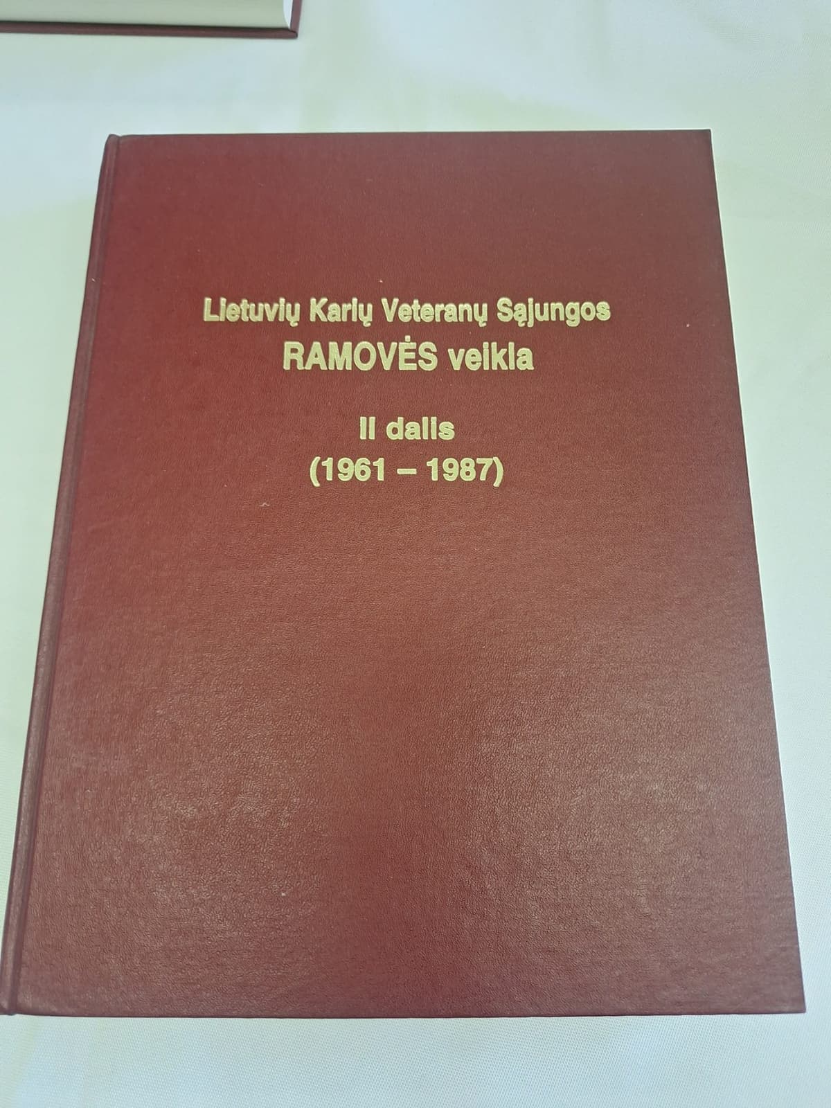 Lietuvių Karių Veteranų Sąjungos Ramovės Veikla, II Dalis (1961–1987)