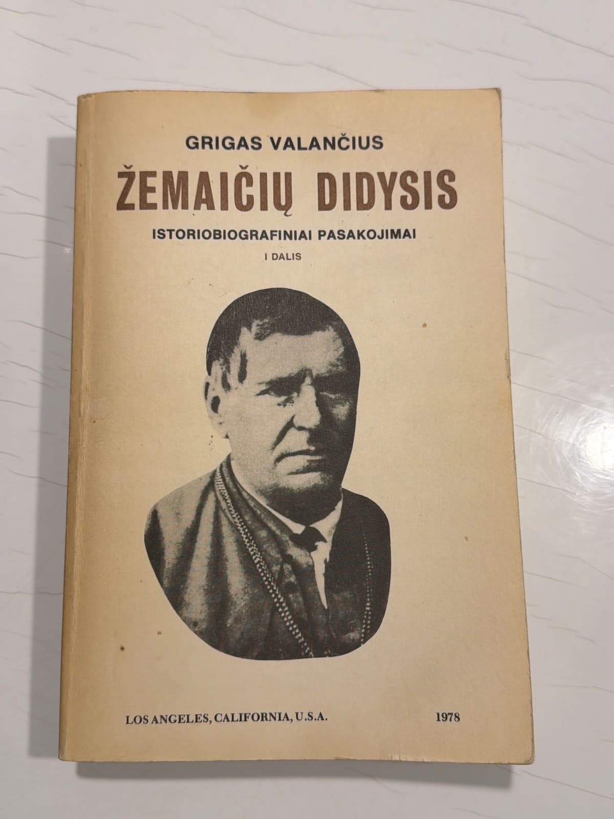 Žemaičių Didysis: Istoriobiografiniai Pasakojimai, I Dalis
