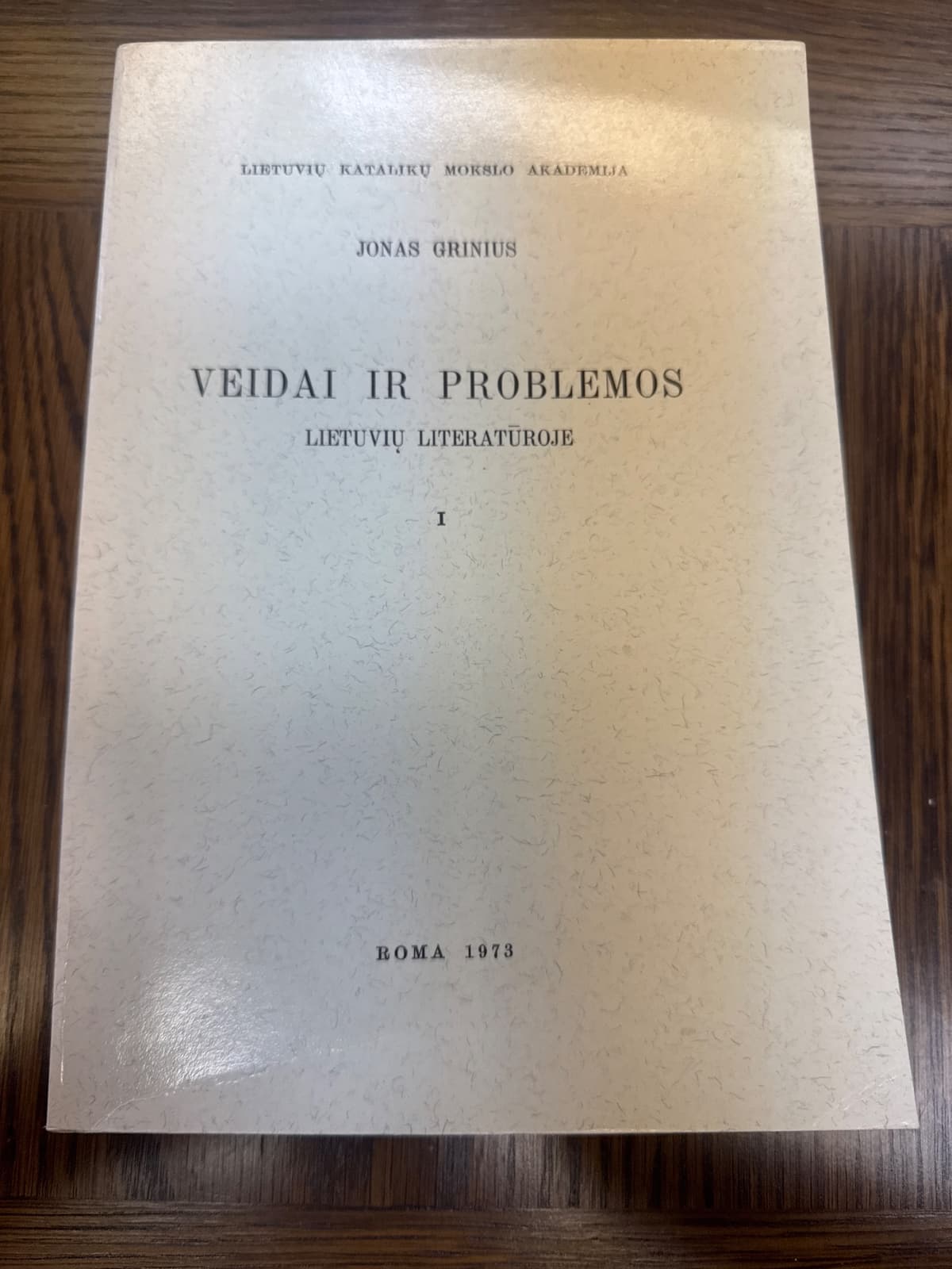 Veidai ir Problemos Lietuvių Literatūroje